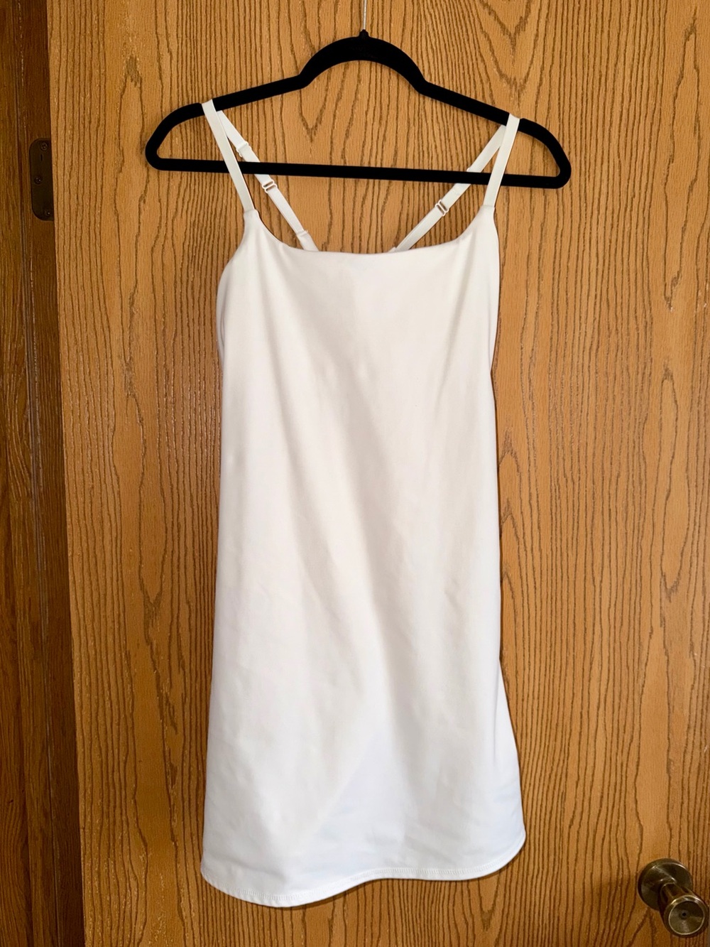 Danskin White Tennis Dress with built in shorts